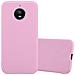 Custodia Compatibile Con Motorola Moto E4 Plus In Candy Rosa - Coperchio Protettivo In Silicone Tpu Flessibile - Foto miniatura 1