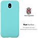 Custodia Compatibile Con Samsung Galaxy J3 2017 Us Version Version In Candy Blu - Coperchio Protettivo In Silicone Tpu Flessibile - Foto miniatura 3