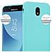 Custodia Compatibile Con Samsung Galaxy J3 2017 Us Version Version In Candy Blu - Coperchio Protettivo In Silicone Tpu Flessibile - Foto miniatura 8