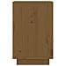 Comodini Miele 2 Pz 40x34x55 Cm In Legno Massello Di Pino - Foto miniatura 9