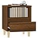Comodino Rovere Marrone 40x35x50 Cm - Foto miniatura 7