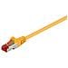 Goobay 92453 Cavo Di Rete Giallo 0,15 M Cat6 S /ftp (s-stp) - Foto miniatura 1