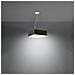 Lampadario Lokko 45 Nero Sl. 0774 - Minimalista Lampadari Nero 105x45x45 Cm - Foto miniatura 3