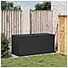 Contenitore Da Giardino Nero 283l In Polyrattan - Foto miniatura 3