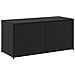 Contenitore Da Giardino Nero 283l In Polyrattan - Foto miniatura 9