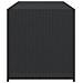 Contenitore Da Giardino Nero 283l In Polyrattan - Foto miniatura 10