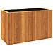 Fioriera Da Giardino 59x27,5x35 Cm In Legno Massello Di Acacia - Foto miniatura 5