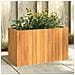 Fioriera Da Giardino 59x27,5x35 Cm In Legno Massello Di Acacia - Foto miniatura 7