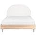 Letto Tessuto Millay 160 X 200 Cm Bianco Sporco - Foto miniatura 7