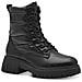 Black Casual Closed Booties Stivaletti Tessile Scarpe Donna Nero Eu 37, 5-26243-43 001 - Foto miniatura 1