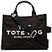 The Medium Tote Black Borse Tote Cotone Borse Donna Nero Eu One Size, M0016161 - Foto miniatura 1