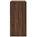 Scarpiera Rovere Marrone 57x34x76 cm in Legno Multistrato - Foto miniatura 5
