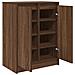 Scarpiera Rovere Marrone 57x34x76 cm in Legno Multistrato - Foto miniatura 8