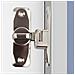 Chiusura Per Porta - Universale 90° / 180° (con /senza Foratura) Silver - Foto miniatura 1