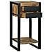 Supporto per telefono 40x40x80 cm Legno massello di mango grezzo - Foto miniatura 2