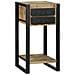 Supporto per telefono 40x40x80 cm Legno massello di mango grezzo - Foto miniatura 4