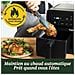 Friggitrice Ad Aria Nera Da 10,4 L E 2400 W - Afd10oble - Foto miniatura 4