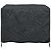 Copertura per mobili da esterno Nero 113 x 113 x 73 cm 420D - Foto miniatura 4