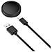 Base Di Ricarica In Metallo Compatibile Con Samsung Galaxy Watch - Supporto Di Ricarica Wireless Black - Foto miniatura 4