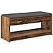 Panca per ingresso con cuscino Legno vecchio 103 x 38 x 45 cm - Foto miniatura 7