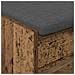 Panca per ingresso con cuscino Legno vecchio 103 x 38 x 45 cm - Foto miniatura 8