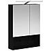 Mobiletto per specchio da bagno Rovere Nero 50 x 14,5 x 70 cm - Foto miniatura 5