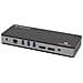 PD-UTD21 replicatore di porte e docking station per laptop Cablato Thunderbolt 3 Nero - Foto miniatura 2