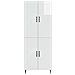 Set di armadi 2 pcs 66 x 34,5 x 89,5 cm Legno ingegnerizzato - Foto miniatura 4