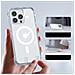 Magnetic Defender: Custodia Magnetica Per Iphone 14 Plus, Progettata Per Una Protezione Robusta Con Ganci, Compatibile Con Magsafe. - Foto miniatura 2