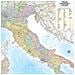 pz. 1 Carta Geografica MuraleITALIA. 98x119 M08PL - Foto miniatura 1