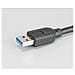 USB 3.0 cable Ext, Maschio / femmina, 1,5m, Nero - Foto miniatura 3