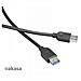 USB 3.0 cable Ext, Maschio / femmina, 1,5m, Nero - Foto miniatura 1