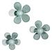 Ganci A Muro Farfalla ARTI E MESTIERI – Set Da 2 Appendiabiti Bianchi – 24x16H E 21x14H Cm