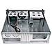 I-CASE MP-P4HX-BLK4 - Chassis Industriale Rack 19'' / Desktop 3U Ultra Compatto Nero - Foto miniatura 5