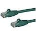 Cavo di rete CAT 6 - Cavo Patch Ethernet RJ45 UTP verde da 10m antigroviglio - Foto miniatura 1
