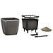 Fioriera QUADRO LS 43 ALL-IN-ONE Carbone 16163 - Foto miniatura 6
