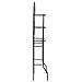 Scaffale Da Bagno 60x33x174 Cm Nero - Foto miniatura 3
