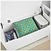 Panca Contenitore Ingresso Con Cuscino E Braccioli L86*p38*a41 Cm. Fsr76-w - Foto miniatura 4