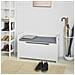 Panca Contenitore Ingresso Con Cuscino E Braccioli L86*p38*a41 Cm. Fsr76-w - Foto miniatura 6