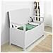 Panca Contenitore Ingresso Con Cuscino E Braccioli L86*p38*a41 Cm. Fsr76-w - Foto miniatura 7
