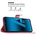 Custodia Compatibile Con Samsung Galaxy A40 / A40s In Rosa Fiore - Coperchio Protettivo In Design Floreale Con Chiusura Magnetica, Funzione Stand E Slot Per Carte - Foto miniatura 6