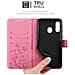 Custodia Compatibile Con Samsung Galaxy A40 / A40s In Rosa Fiore - Coperchio Protettivo In Design Floreale Con Chiusura Magnetica, Funzione Stand E Slot Per Carte - Foto miniatura 8