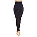 High Waist Leggings Business In Tessuto Pantaloni Matrosen Look Blu Marino S - Foto miniatura 4