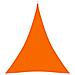 Parasole A Vela Oxford Triangolare 3x4x4 M Arancione - Foto miniatura 1
