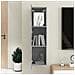 Mobile Porta TV Grigio Cemento 30,5x30x110 cm Legno Multistrato - Foto miniatura 2