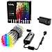 Luci Di Natale Curtain 210 Led Rgb Twinkly Multicolore - Foto miniatura 3