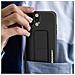 Cover Per Iphone 12 Pro Max Cavalletto Pieghevole Magnetico Nera - Foto miniatura 3
