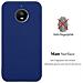 Custodia Compatibile Con Motorola Moto E4 Plus In Candy Blu Scuro - Coperchio Protettivo In Silicone Tpu Flessibile - Foto miniatura 3