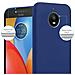 Custodia Compatibile Con Motorola Moto E4 Plus In Candy Blu Scuro - Coperchio Protettivo In Silicone Tpu Flessibile - Foto miniatura 6