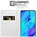 Custodia Compatibile Con Huawei Nova 5t / Honor 20 / 20s In Classy Argento - Coperchio Protettiva Con Chiusura Magnetica, Funzione Stand E Tasca Per Le Carte - Foto miniatura 5